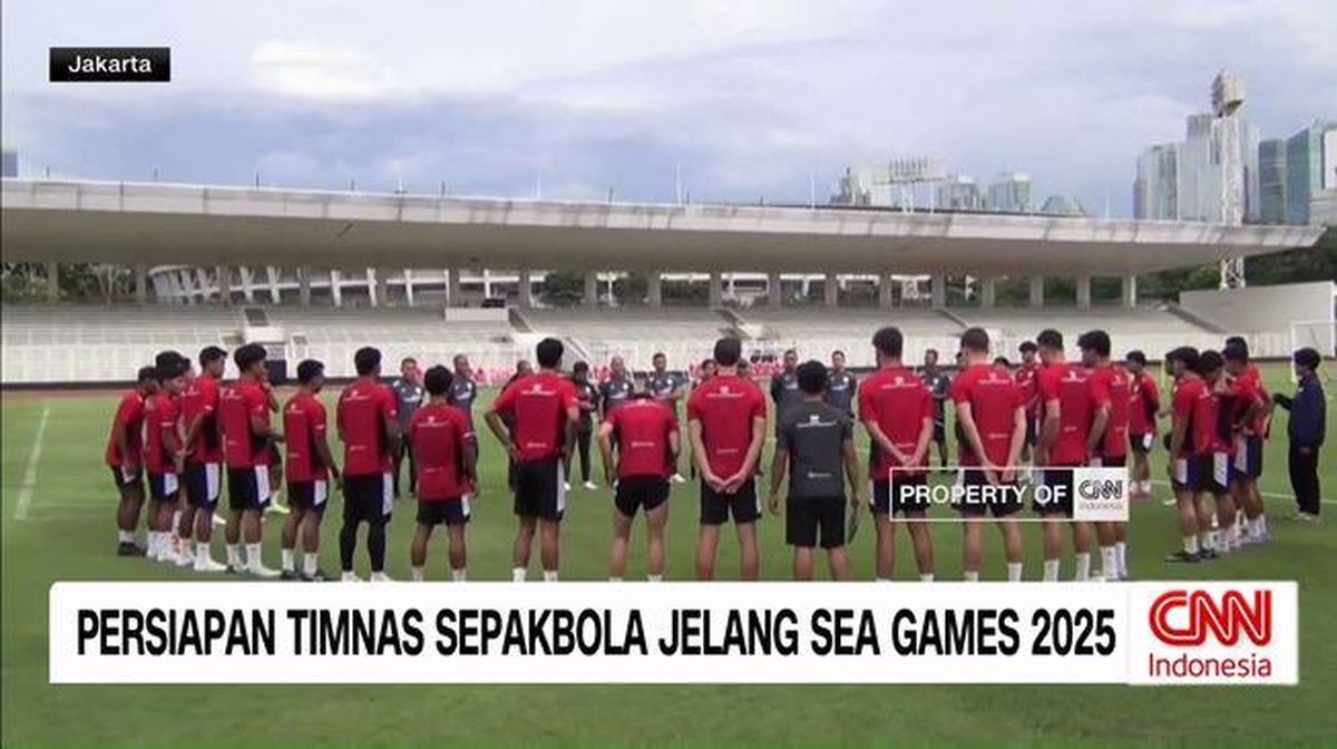 VIDEO: Persiapan Timnas Sepak Bola Jelang SEA Games 2025