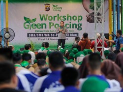 Workshop Green Policing Resmi Dibuka, Kapolda Ajak 311 OSIS Hijaukan Riau