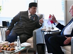 Prabowo Kopi Darat Bareng Eks PM Australia, Bahas Ekonomi Global