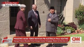 VIDEO: Prabowo Akan Temui Mantan PM Australia Paul Keating