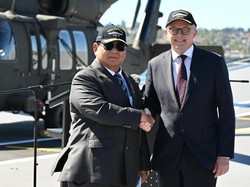 Momen Akrab Prabowo dan PM Albanese: Saling Sapa Albo dan My Friend