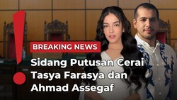 Live Streaming: Sidang Putusan Cerai Tasya Farasya-Ahmad Assegaf