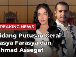 Live Streaming: Sidang Putusan Cerai Tasya Farasya-Ahmad Assegaf