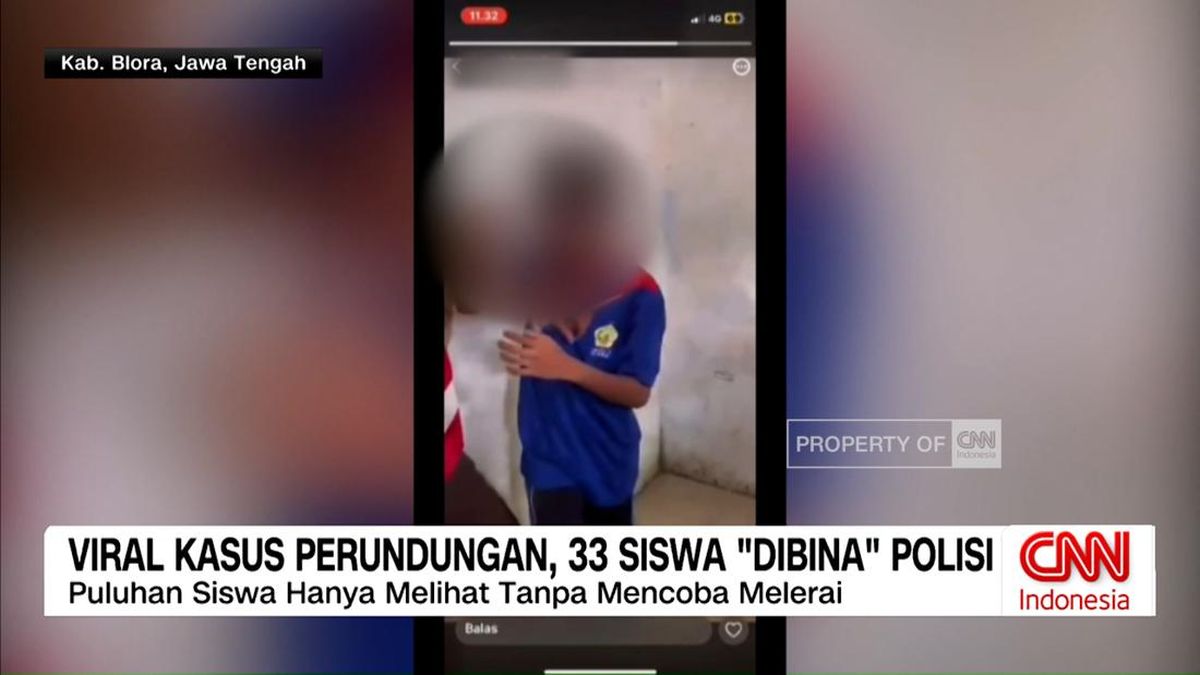 VIDEO: Viral Kasus Perundungan, 33 Siswa Dibina Polisi