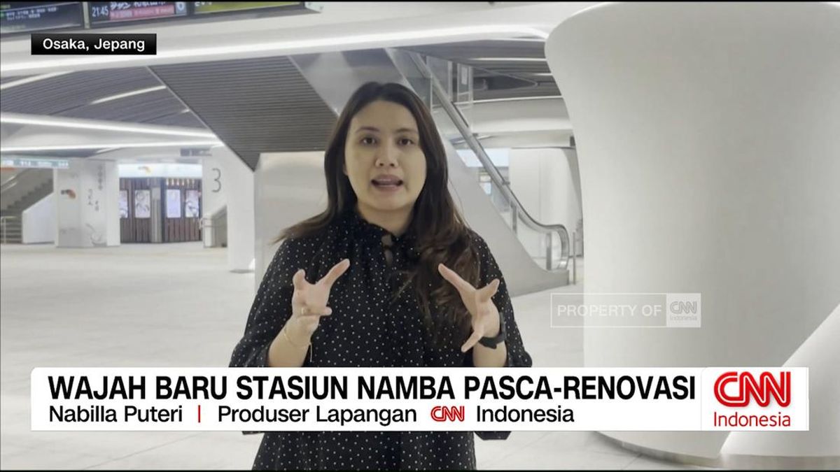 VIDEO: Melihat Stasiun Namba, Gerbang Turis Asing ke Osaka
