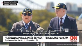 VIDEO: Presiden Prabowo dan PM Albanese Sepakati Perjanjian Pertahanan