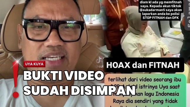 Uya Kuya Buka Suara soal Video Hoaks yang Tersebar soal Istri