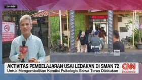 VIDEO: Aktivitas Pembelajaran Usai Ledakan di SMAN 72
