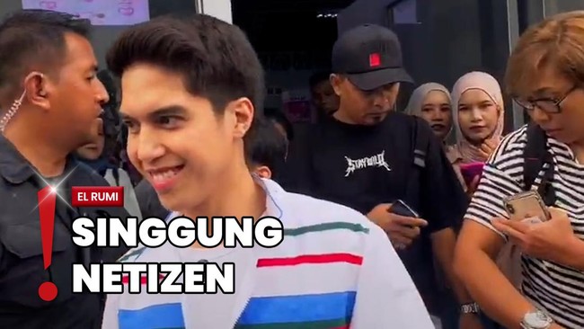 El Rumi Bungkam Ditanya soal Like Foto-Unfollow IG Marsha Aruan