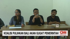 VIDEO: Koalisi Pulihkan Bali Akan Gugat Pemerintah