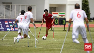 Berita Panas dari Dunia Sport CNN : FOTO: Timnas Amputasi Indonesia Dihajar Iran, Tak Lolos ke Piala Dunia