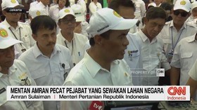 VIDEO: Mentan Amran Pecat Pejabat Kementan yang Sewakan Lahan Negara