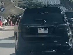 Viral Fortuner di Medan Pakai Nopol Nyeleneh P 417 TEK, Langsung Ditilang