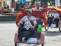 Visioner! Prabowo Mau Becak di Indonesia Pakai Mesin Listrik