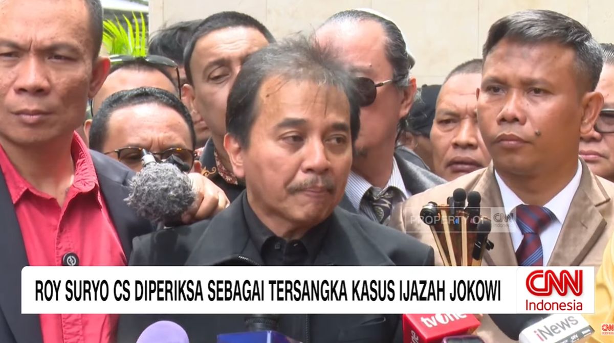 VIDEO: Roy Suryo cs Diperiksa sebagai Tersangka Kasus Ijazah Jokowi