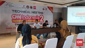 CNN Indonesia Taekwondo Championship 2025 Naik Level