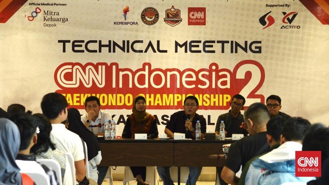 CNN Indonesia Taekwondo Championship II 2025 akan melindungi 2.500 atlet dengan BPJS Ketenagakerjaan. Kejuaraan ini berlangsung 14-16 November di Jakarta.