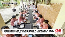 VIDEO: Bisa Pilih Menu MBG, Siswa di Purworejo Jadi Semangat Makan