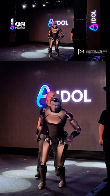 Momen Robot Humanoid Pertama Buatan Rusia Jatuh saat Debut Perilisan