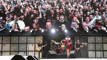 AC/DC Guncang Australia, Konser Perdana dalam 10 Tahun Sampai Picu Detektor Gempa Bumi