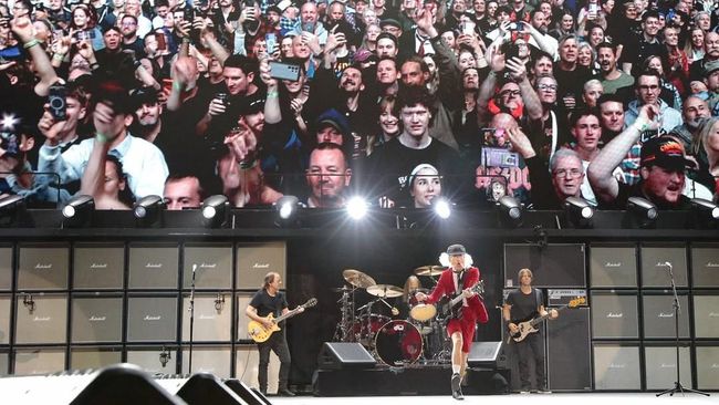 AC/DC Guncang Australia, Konser Perdana dalam 10 Tahun Sampai Picu Detektor Gempa Bumi