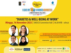Kampanye #Hands4Diabetes 2025 Tropicana Slim Ajak Hidup Sehat Produktif