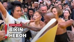 Premier 'Wicked 2', Ariana Grande Tiba-tiba Diserang Pria Tak Dikenal