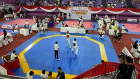 Kemeriahan Hari Pertama CNN Indonesia Taekwondo Championship 2