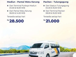 Cara ke Pantai Pacitan Naik DAMRI, Lengkap dengan Jadwal, Rute, dan Tarif