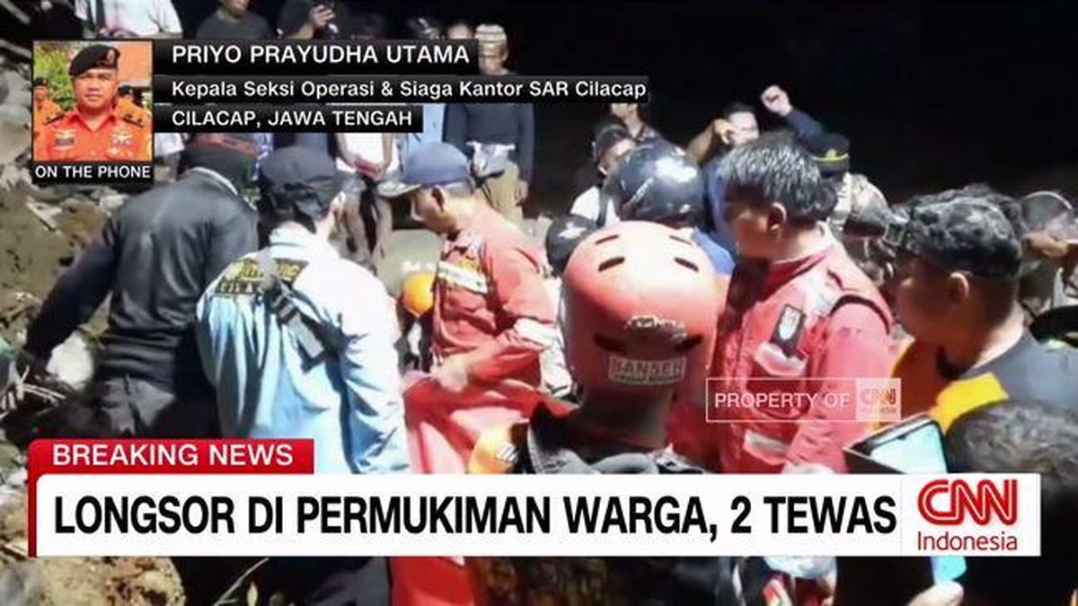 VIDEO: Update Laporan Longsor Permukiman Warga di Cilacap