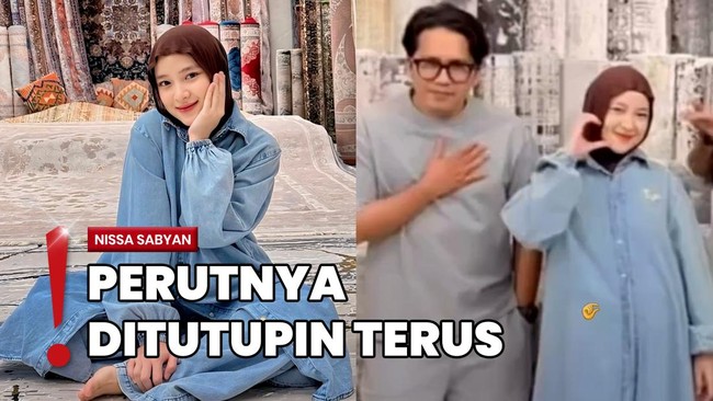 Sering Pakai Baju Longgar, Nissa Sabyan Diminta Perlihatkan Baby Bump