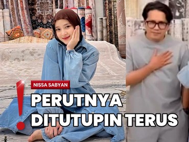 Sering Pakai Baju Longgar, Nissa Sabyan Diminta Perlihatkan Baby Bump