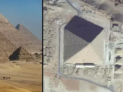 Ahli Temukan Tanda Pintu Masuk Rahasia ke Piramida Giza