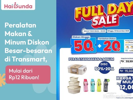 Peralatan Makan & Minum Diskon Besar-besaran di Transmart, Mulai dari Rp12 Ribuan!