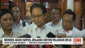 VIDEO: Menkes Akan Hapus Jenjang Sistem Rujukan BPJS