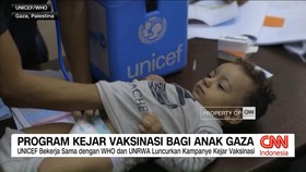 VIDEO: Program Kejar Vaksinasi bagi Anak Gaza