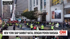 VIDEO: Suasana Natal Mulai Hiasi Dunia Global