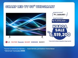 Cuma di Transmart Full Day Sale, Beli TV LED Diskonnya Sampai Rp 2 Jutaan