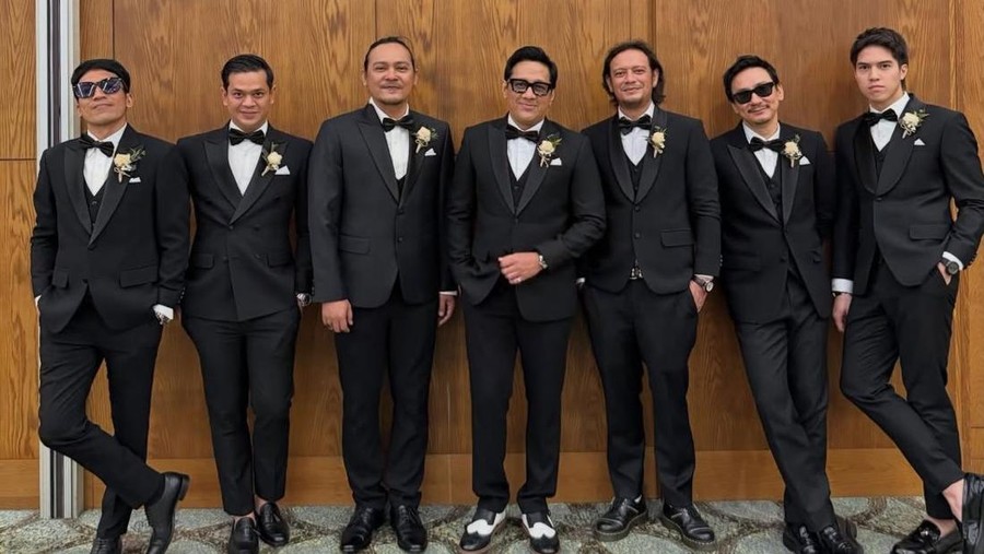 El Rumi hingga Vincent Rompies Jadi Groomsmen Pernikahan Boiyen