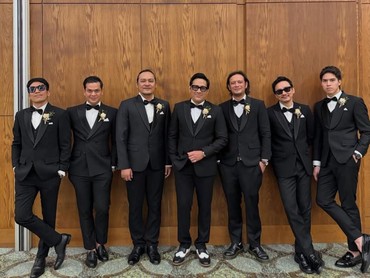 El Rumi hingga Vincent Rompies Jadi Groomsmen Pernikahan Boiyen