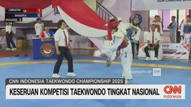VIDEO: Keseruan Hari Kedua CNN Indonesia Taekwondo Championship 2025