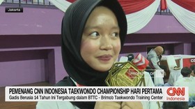 VIDEO: Pemenang CNN Indonesia Taekwondo Championship Hari Pertama
