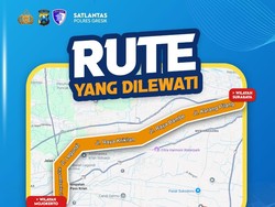 Catat, Jalur Alternatif Driyorejo Saat Gerak Jalan Mojokerto-Surabaya