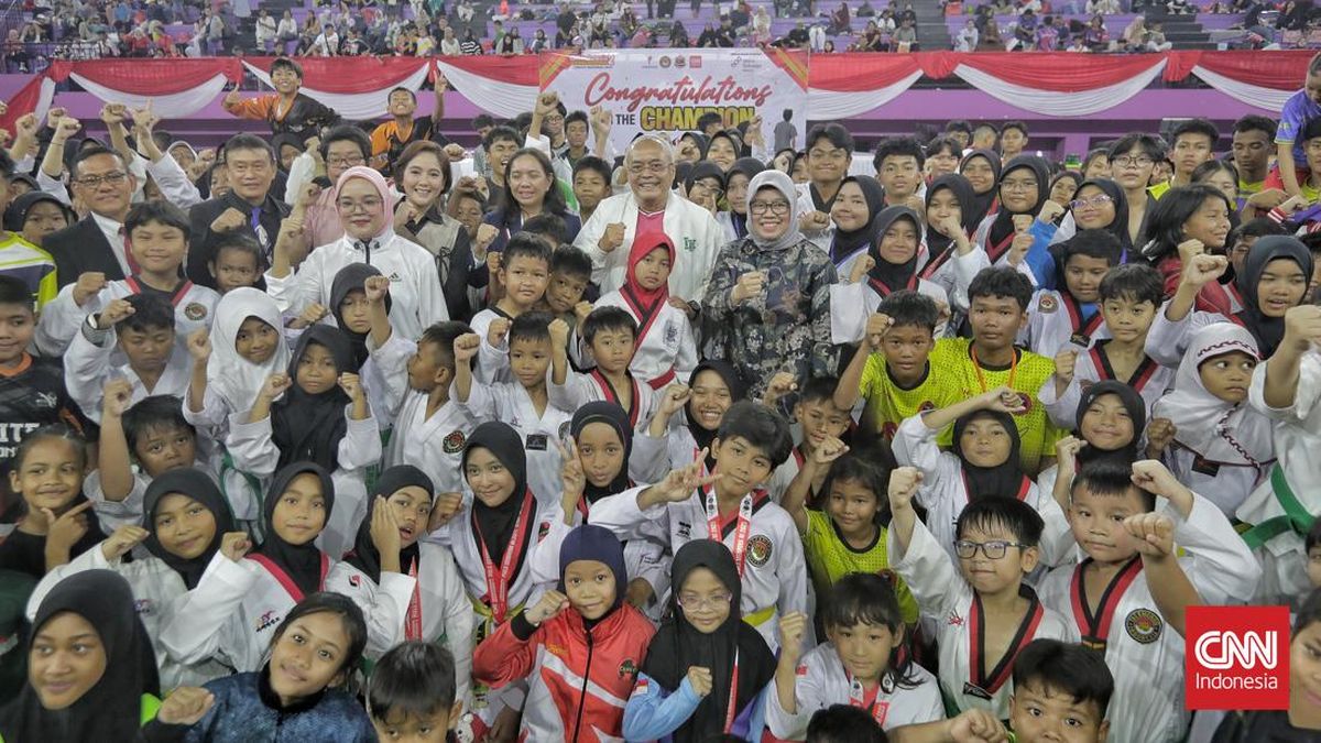 Hasil CNN Indonesia Taekwondo Championship 2: Tim Pancasila Juara Umum