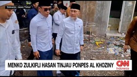 VIDEO: Menko Zulkifli Hasan Tinjau Ponpes Al Khoziny