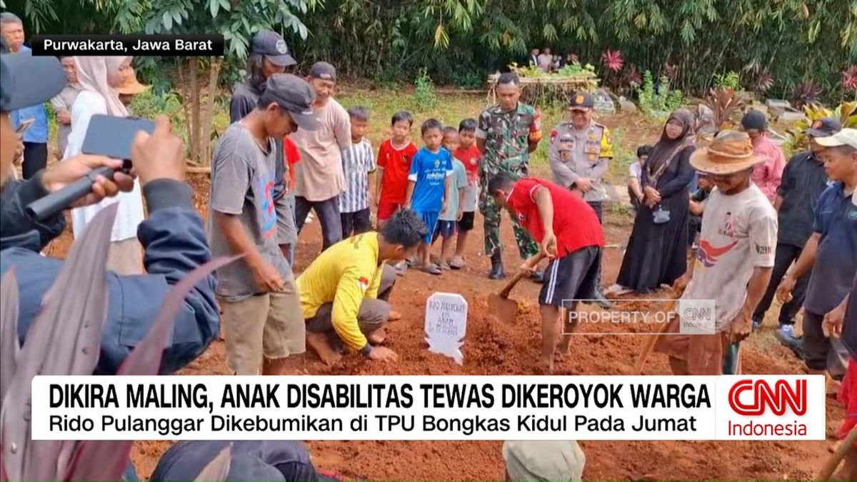 VIDEO: Dikira Maling, Anak Disabilitas Tewas Dikeroyok Warga