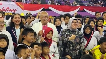 Semarak Pembukaan CNN Indonesia Taekwondo Championship 2