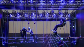 FOTO: Kala YouTuber MrBeast Jadi Bos Taman Bermain di Arab Saudi