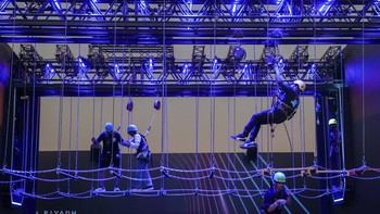 FOTO: Kala YouTuber MrBeast Jadi Bos Taman Bermain di Arab Saudi