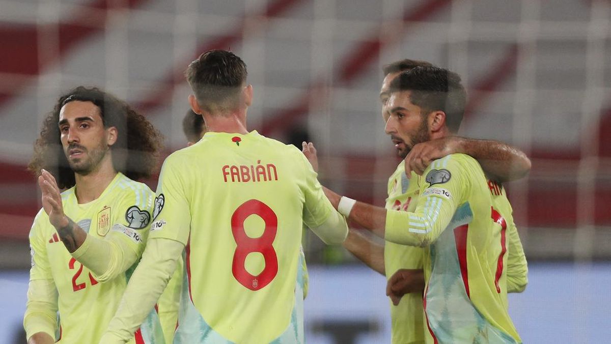 FOTO: Spanyol Makin Dekat Amankan Tiket Piala Dunia 2026